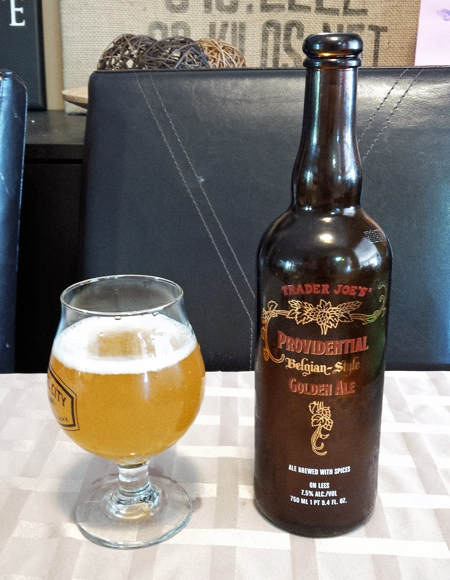 Trader Joes - Providential Belgian Golden Ale