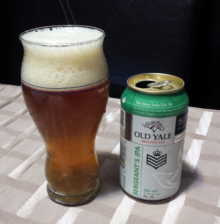 Old Yale Brewing Sergeants IPA