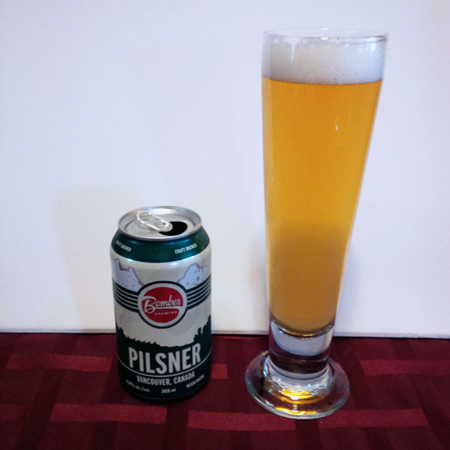 Bomber Brewing Pilsner