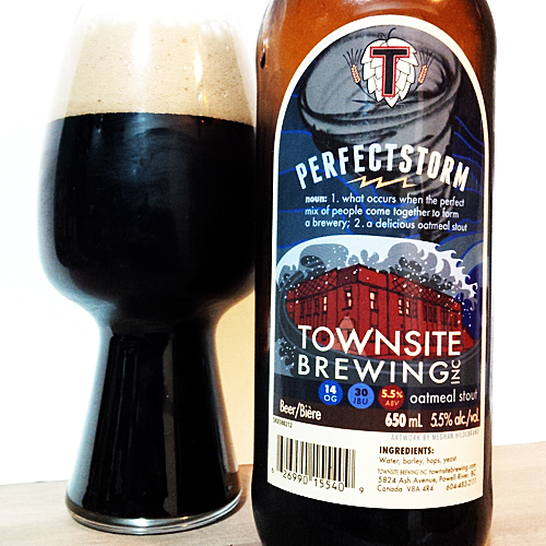 Townsite Brewing Perfect Storm Oatmeal  v2