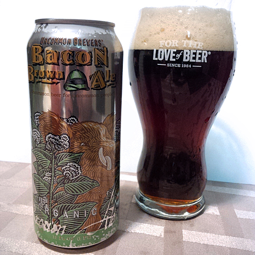 Uncommon Brewers Bacon Brown Ale