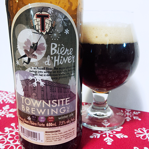 Townsite Brewing Perfect Biere d'Hiver
