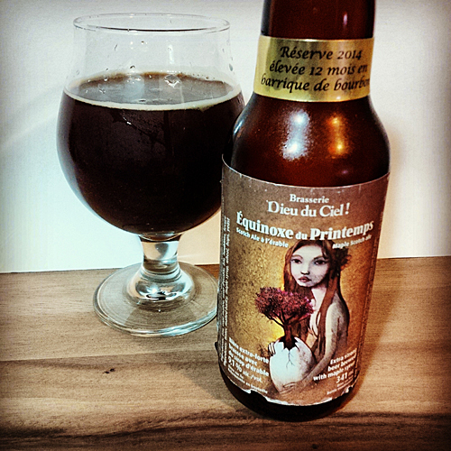 dieu du ciel Rigor Mortis Equinox Barrel Aged