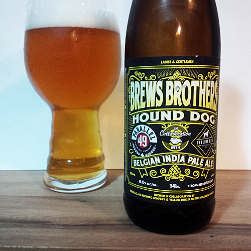 Parallel 49 Brews Brothers - Yellow Dog Belgian IPA