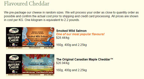 Village Maple Cheese