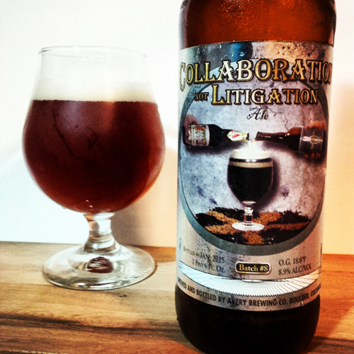 Avery & Russian River Collaboration Not Litigation Ale