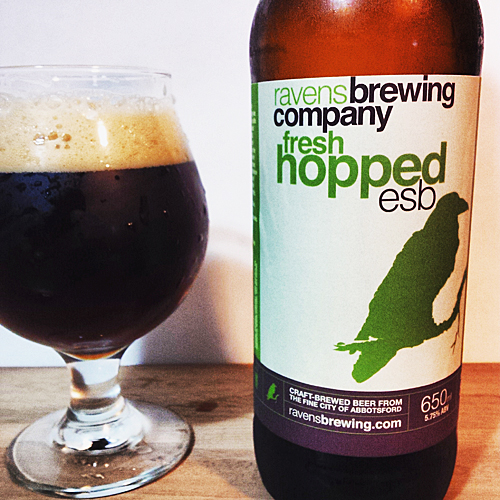 Ravens Brewing Fresh Hopped ESB