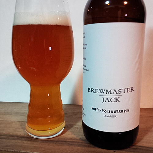 Brewmaster Jack - Hoppines Is A Warm Pun