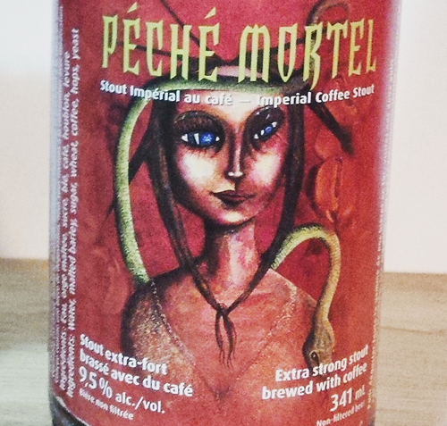 dieu du ciel Peche Mortel Barrel Aged 2013 art
